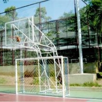 Estrutura de Basquete Tubular Modelo Ibirapuera